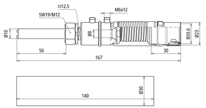 DEHN ISO Anschlusselement AE ISO BO10 K#819173