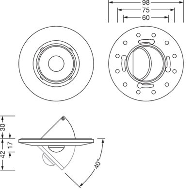Siteco PIR-Bewegungssensor 5LZ935202A