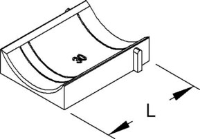 Niedax Gegenwanne GWU 70