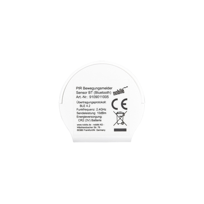 Nobile PIR Bewegungsmelder BT 9109011005