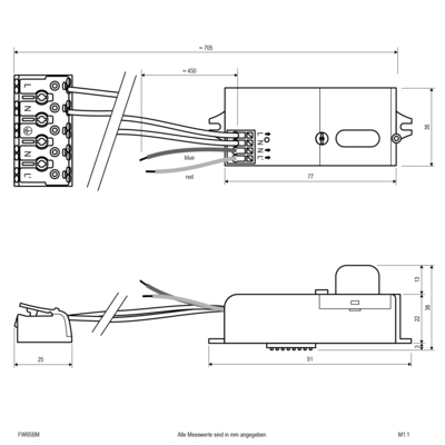 EVN Lichttechnik Bewegungsmelder FW65BM