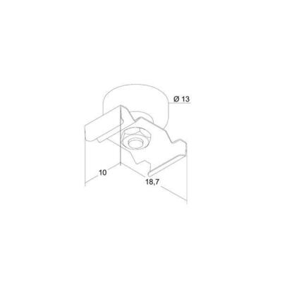 Brumberg Leuchten Magnete m.Distanzhülse 2er 81084000