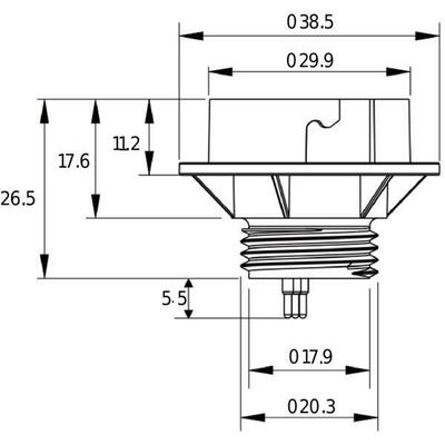 Brumberg Leuchten Zhaga Adapter 81093000