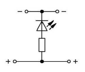 WAGO GmbH & Co. KG Doppelstockklemme m.LED 24VDC 281-634/281-434