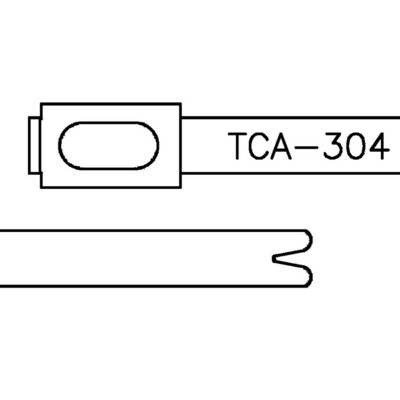 HellermannTyton Kabelbinder 4,6x362 edelstahl MBT14SS