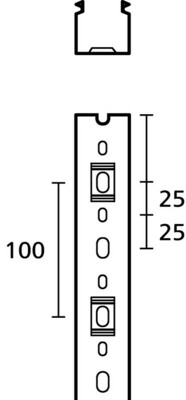 HellermannTyton Verdrahtungskanal HTWD-PW-40X80