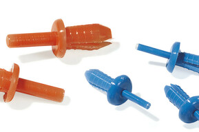 HellermannTyton Spreizniet 5.0-5.5mm PA6 schwarz HTWD-R6B