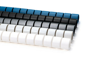 HellermannTyton Schlauch inkl. Werkzeug Spirale, silber HWPP30 PP SR 25