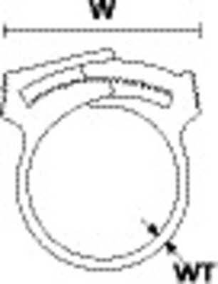 HellermannTyton Befestigungsschelle SNP4-HIR-BK-C1