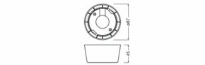 Ledvance Aufbauadapter SENSORDIR.CE.MO.KIT