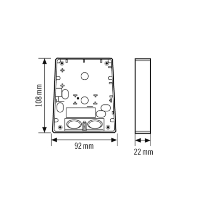 ESYLUX "Montagesockel DEFENSOR #EM10025686