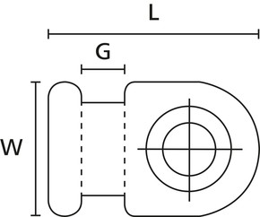 HellermannTyton Befestigungssockel MB2-N66-NA-C1