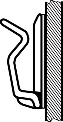 HellermannTyton Befestigungssockel TY8H1S-PA66-NA-C1
