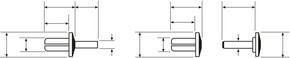 HellermannTyton Spreizniet TY8P1-N66-NA