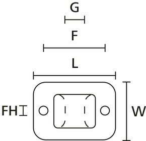 HellermannTyton Befestigungssockel TY3G1-N66-NA-C1