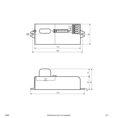 EVN Lichttechnik Bewegungsmelder L66BM