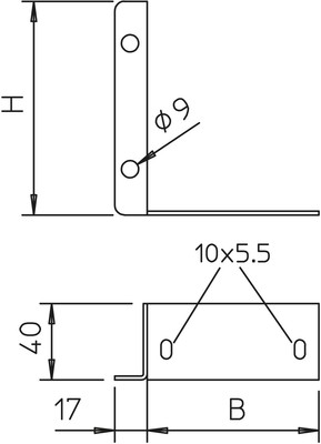 OBO Bettermann Vertr Verbindungsset für BSKH 090521 BSKH-V052