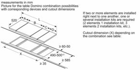 Siemens MDA EB-Autark-Kochfeld Indukt. iQ700,Domino EX375FXB1E