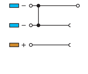 WAGO GmbH & Co. KG 3L-Eispeiseklemme orange 270-564