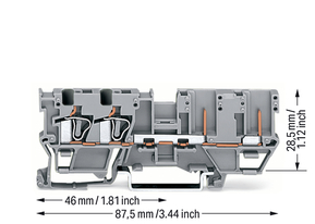 WAGO GmbH & Co. KG Basisklemme grau 769-171