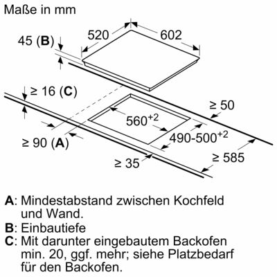 Siemens MDA EB-Autark-Kochfeld iQ300 ET675FNP1E