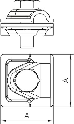 OBO Bettermann Vertr Schnellverbinder Vario Edelstahl rostfrei 249 8-10 VA