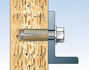 Fischer Deutschl. Messingdübel PA 4 M6/13,5