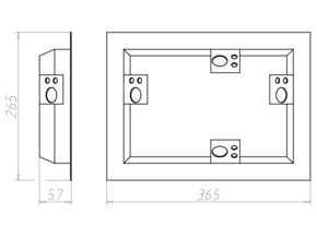 Kaiser EnoX-Gehäuse 9350-21