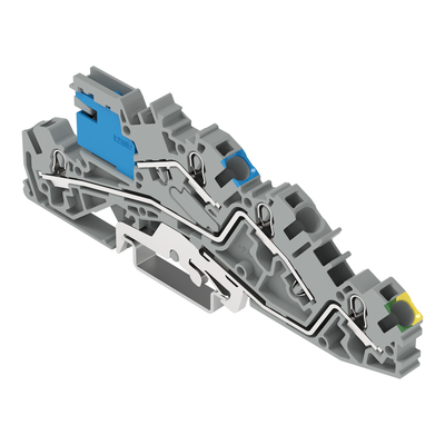 WAGO GmbH & Co. KG Installations-Etagenklemme NT/L/PE 4/6qmm grau 2005-7641