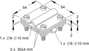 HKL Kreuzverbinder 27/8