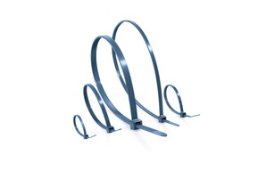 HellermannTyton Kabelbinder detektierbar 150x3,5 blau MCT 30R
