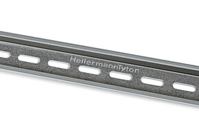 HellermannTyton Tragschiene weiss Chrom 40m DELTA3