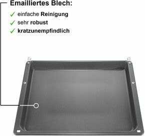 Siemens MDA Backblech emailliert HZ541000