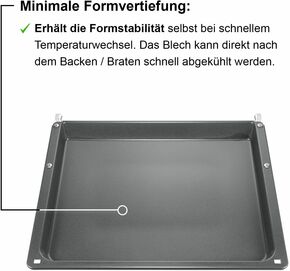 Siemens MDA Backblech emailliert HZ541000