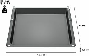 Siemens MDA Universalpfanne emailliert HZ542000