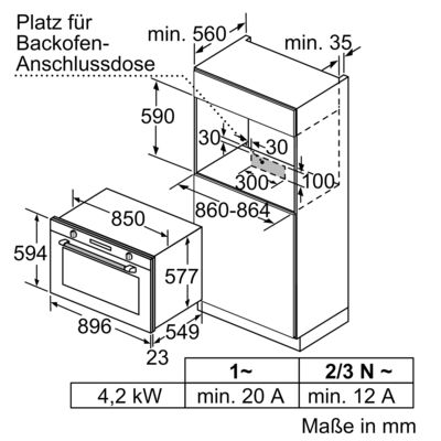 Siemens MDA EB-Backofen iQ500 VB578D0S0