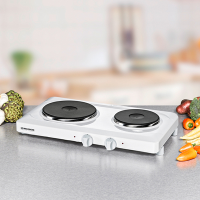 Rommelsbacher Doppelkochplatte 7-Takt 2000W+Zeitschaltuhr THS 2015