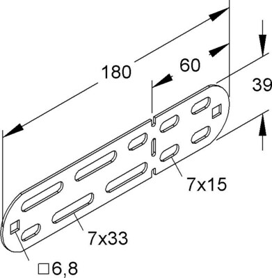 Niedax Universalverbinder LIV 60