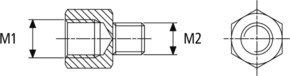 Erico Distanzbolzen P1 RMFM6M8