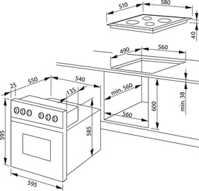 Amica EB-Herdset FineDesign,K4.1,eds EHE 932 000 E