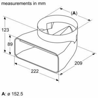 Siemens MDA Connector flat/round 90Grad HZ9VDSI1