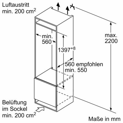 Siemens MDA EB-Kühlgerät IQ700 KI51FADE0