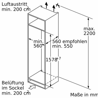 Siemens MDA EB-Kühlgerät IQ500 KI72LADE0