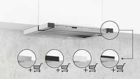 Siemens MDA Flachschirmhaube LI67RA561