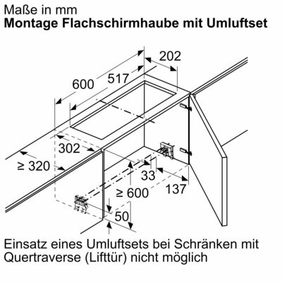 Siemens MDA Long Life Umluftset extern LZ11ITD11