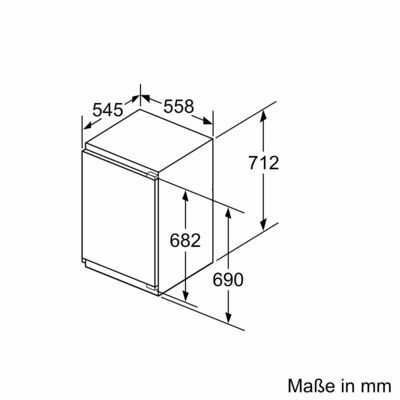 Bosch MDA EB-Gefriergerät Serie6 GIV11ADC0