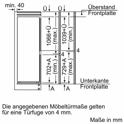 Bosch MDA EB-Kühl/Gefrierkombi Serie6 KIS86AFE0