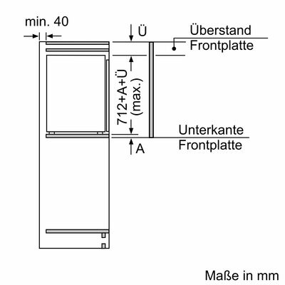 Constructa-Neff EB-Gefriergerät 92l GI1113FE0