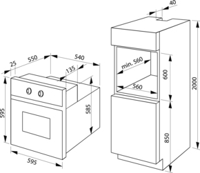 Amica EB-Backofen FineDesign EB 947 610 E