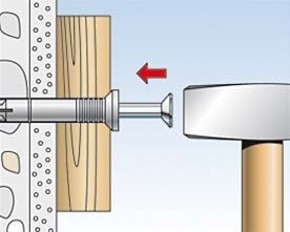 Fischer Deutschl. Nageldübel N 8x60/20 S